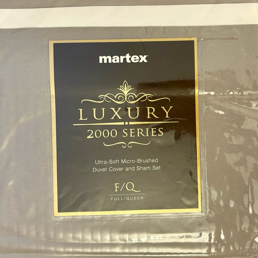 Martex 2000 Series Ultra Soft Microbrushed  Duvet Cover Set